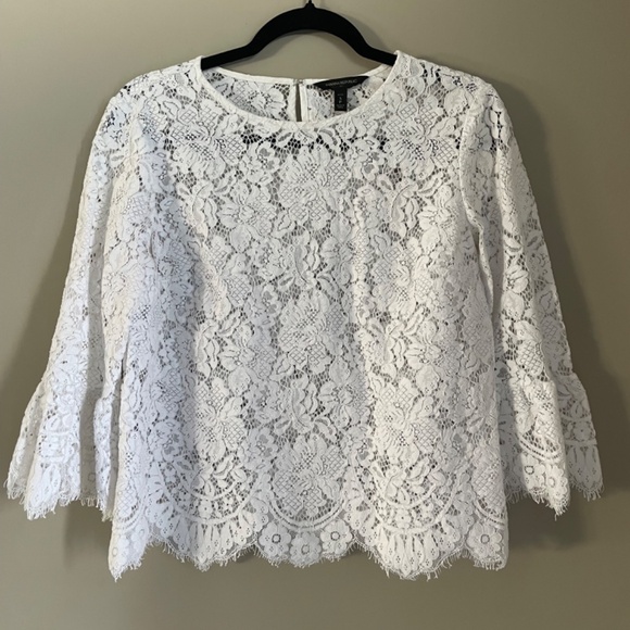 Banana Republic Lace Blouse - Picture 2 of 8